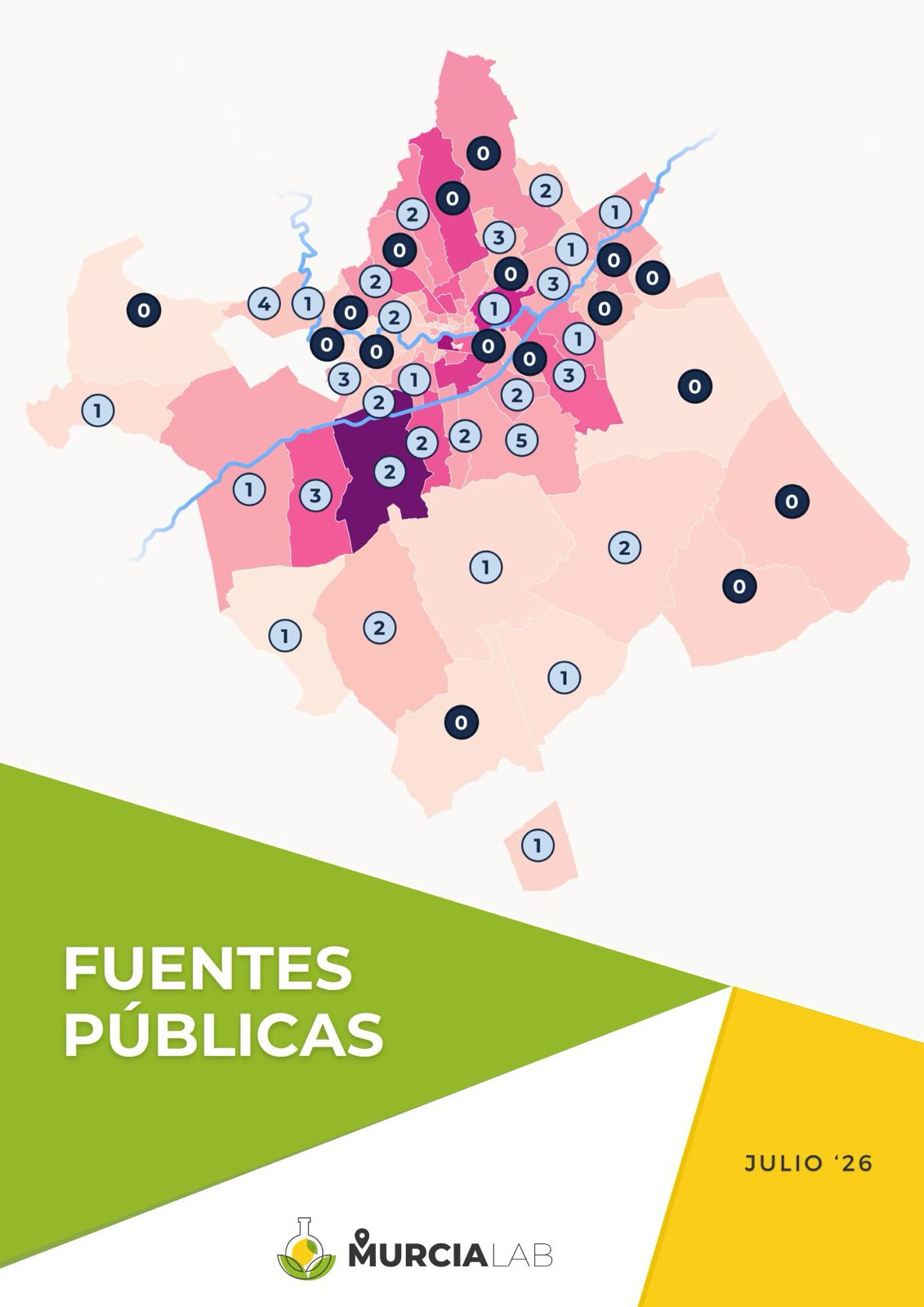 Estudio sobre las fuentes públicas en Mucia